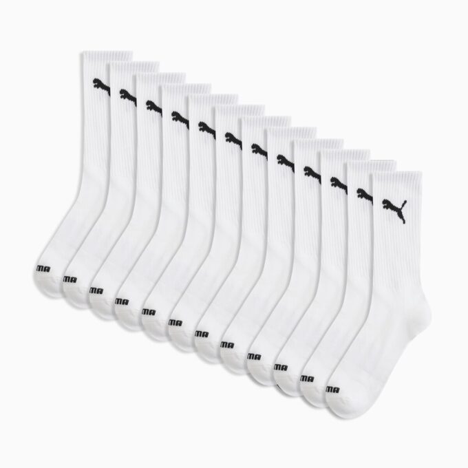 Men Half-Terry Crew Socks (6 Pairs)