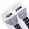 Men Half-Terry Quarter-Length Crew Socks (6 Pairs)