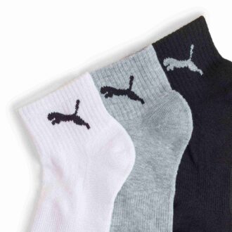 Men Half Terry Quarter-Length Socks (6 Pairs)