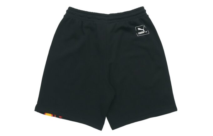 Men”s PUMA Casual Breathable Knit Shorts Black