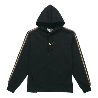 Metallic Logo Hoodie “Black Gold” Metallic Logo Hoodie “Black Gold”