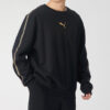 Metallic Nights Crew Sweatshirt “Black Gold”