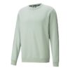 Metallic Nights Crew Sweatshirt “Olive Green WHite”