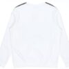 Metallic Nights Crew Sweatshirt “White Black Gold”