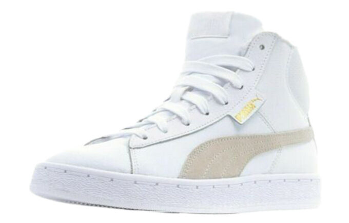 Mid Leather Fur Lined Cozy Stay Warm Mid-Top Casual Skate Shoes Unisex White Fleece Lined