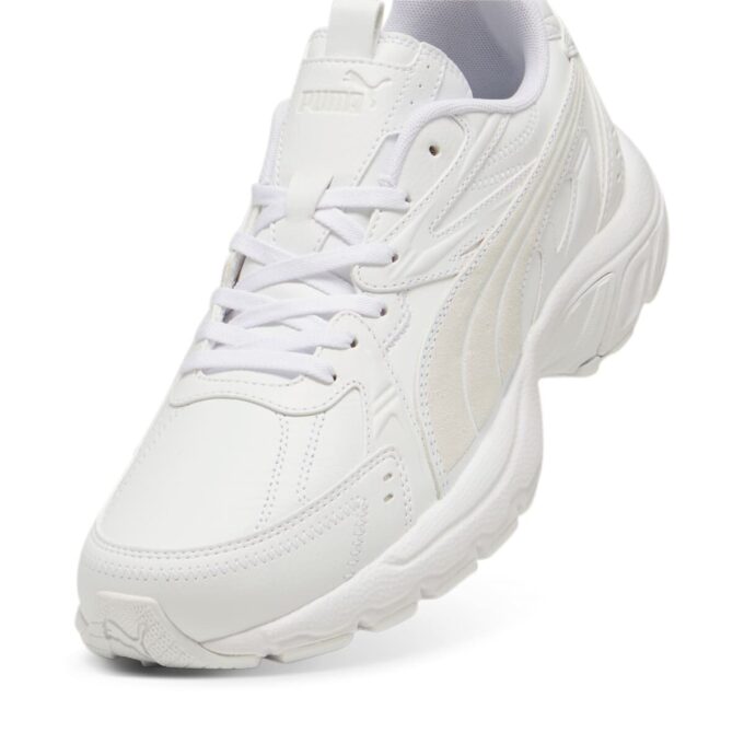 Milenio Tech Leather “White Feather Grey”