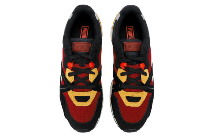 Mirage Mox Suede “Black Intense Red”