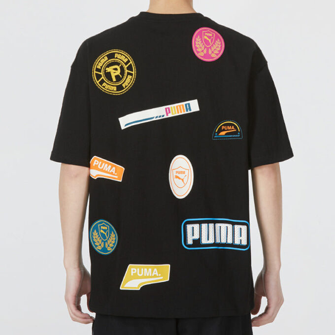 Mix Badge Logo Tee “Black”