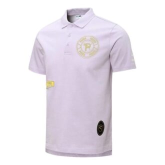 Mix Badge Polo Shirt “Purple” Mix Badge Polo Shirt “Purple”