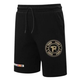 Mix Badge Shorts “Black”
