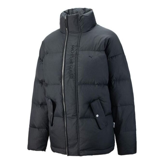 MMQ Down Puffer Jacket “Black”