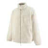 MMQ Sherpa Fleece Jacket “White”