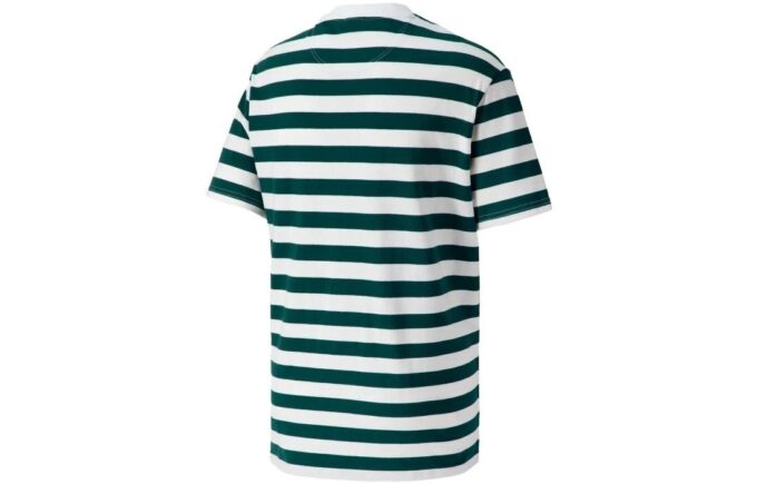 MMQ Striped T-Shirt “Green”