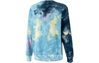 MMQ Tie Dye Crewneck Sweatshirt “Blue”