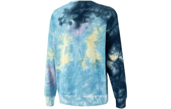 MMQ Tie Dye Crewneck Sweatshirt “Blue”
