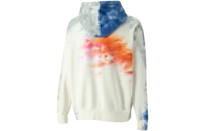 MMQ Tie Dye Hoodie “White”