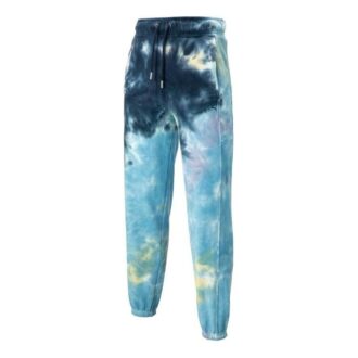 MMQ Tie Dye Sweatpants “Blue”