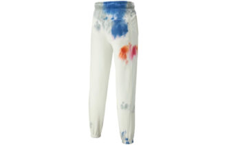 MMQ Tie Dye Sweatpants “White”