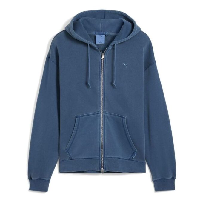 MMQ Zip-Up Hoodie “Dark Indigo”