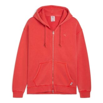 MMQ Zip-Up Hoodie “Fierce Red”