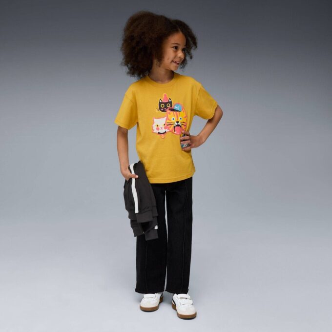 Moody Cat Little Kids’ Tee Moody Cat Little Kids’ Tee