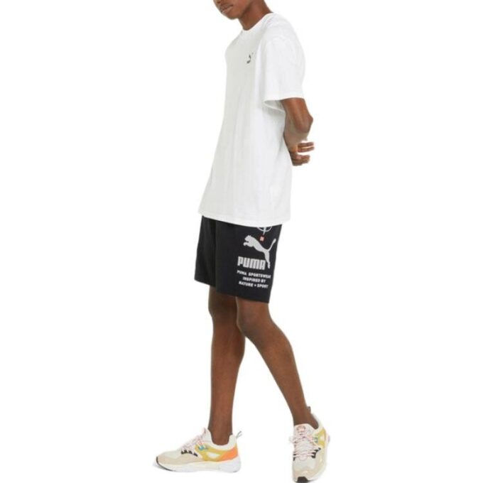 Nature Camp Graphic Shorts “Black”