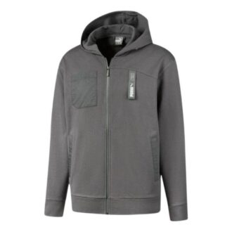 Nu-tility Logo Jacket “Grey”
