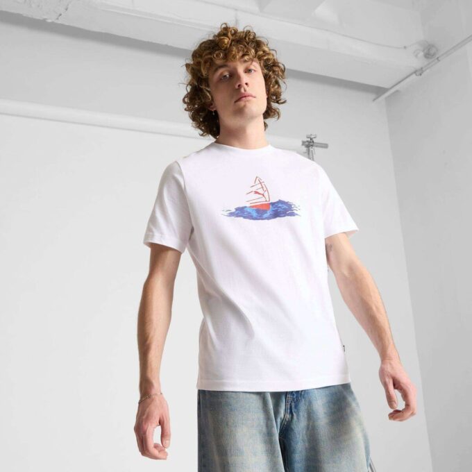 NYC Flagship Boat Racing Men Tee