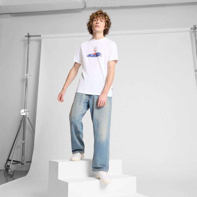 NYC Flagship Boat Racing Men Tee