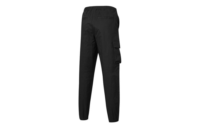 Outdoor Adventure Cargo Logo Pants “Black White”