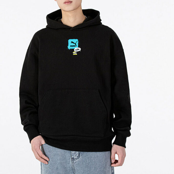 Oversize Trend Graphic Logo Hoodie “Black”