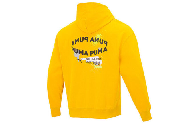 Oversize Trend Graphic Logo Hoodie “Yellow”