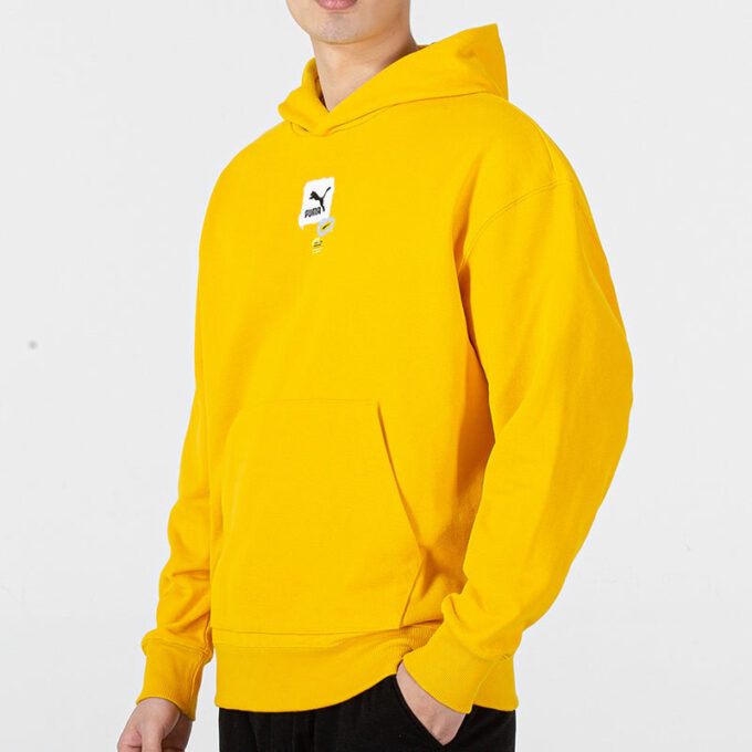 Oversize Trend Graphic Logo Hoodie “Yellow”