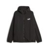 Oversized Hooded Windbreaker Jacket “Black”