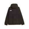 Oversized Hooded Windbreaker Jacket “Black”