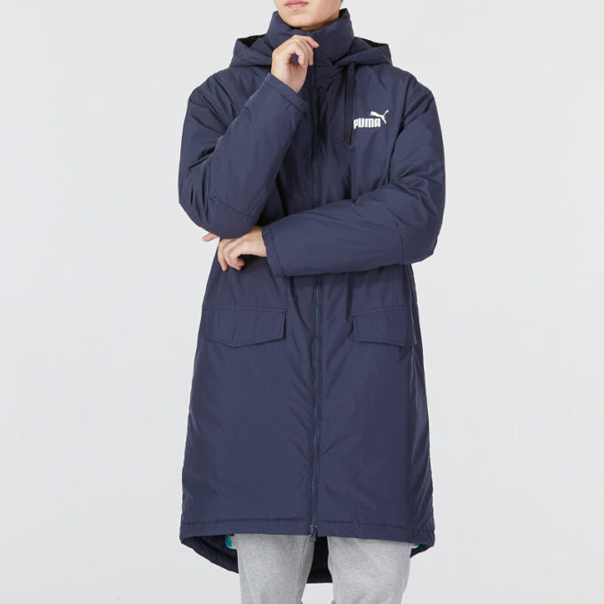Padded Down Jacket “Navy”