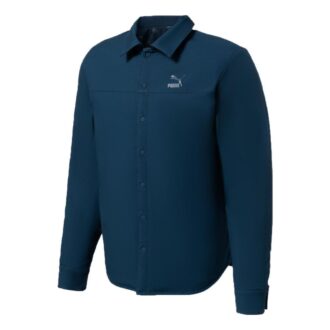 Paisley Woven Reversible Shacke Shirt “Blue Grey Black”