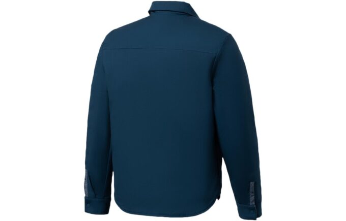 Paisley Woven Reversible Shacke Shirt “Blue Grey Black”