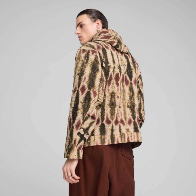 PALAIS ARTISAN Men Seersucker Jacket PALAIS ARTISAN Men Seersucker Jacket