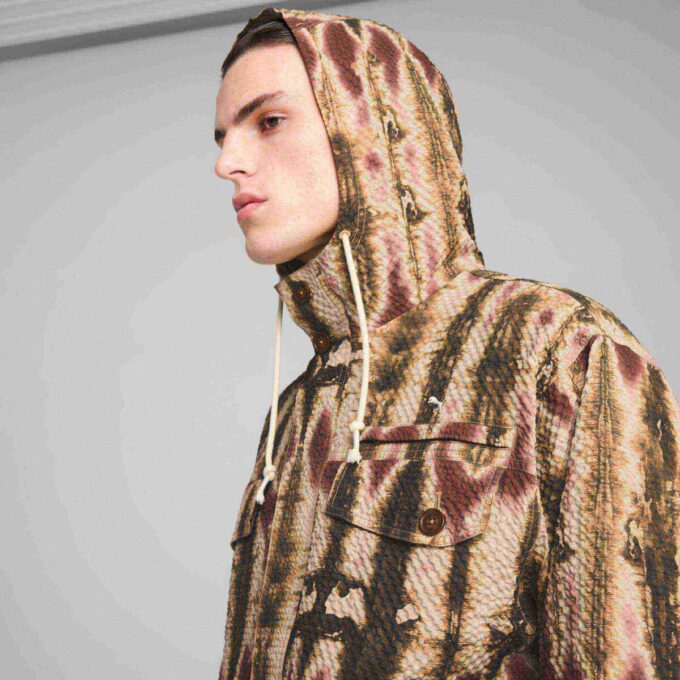 PALAIS ARTISAN Men Seersucker Jacket PALAIS ARTISAN Men Seersucker Jacket