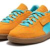 Palermo “Dark Cheddar Bright Aqua”