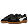 Palermo Leather “Black Feather Grey Gum”