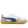 Palermo Leather “White Blue Horizon”