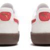 Palermo Leather “White Club Red”