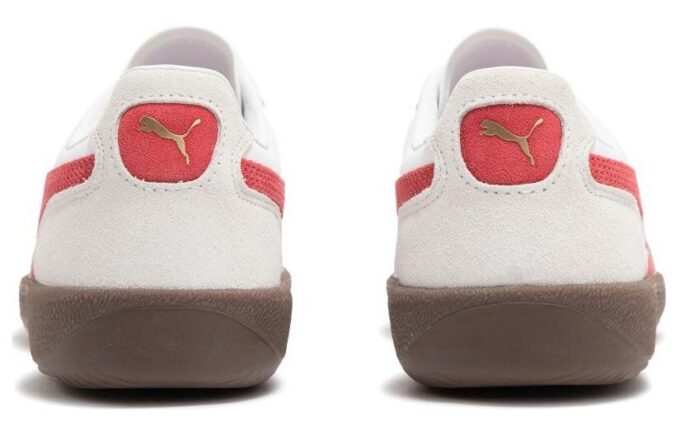 Palermo Leather “White Club Red”