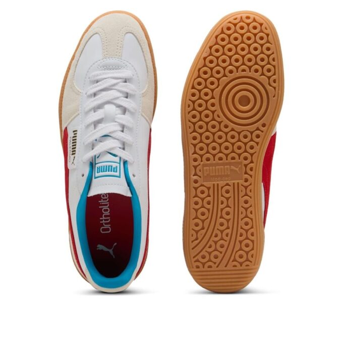 Palermo Leather “White For All Time Red”