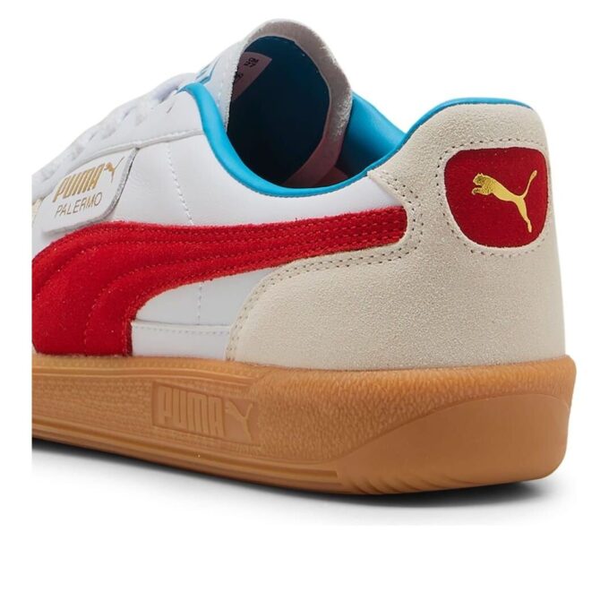 Palermo Leather “White For All Time Red”