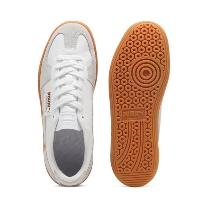 Palermo Leather “White Glacial Grey Gum”