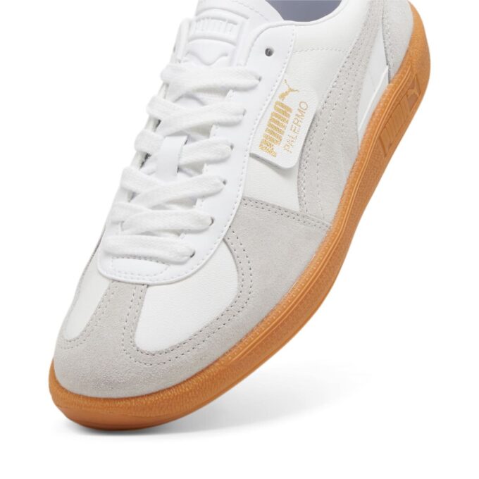 Palermo Leather “White Glacial Grey Gum”