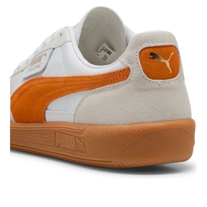 Palermo Leather “White Orange Glo”